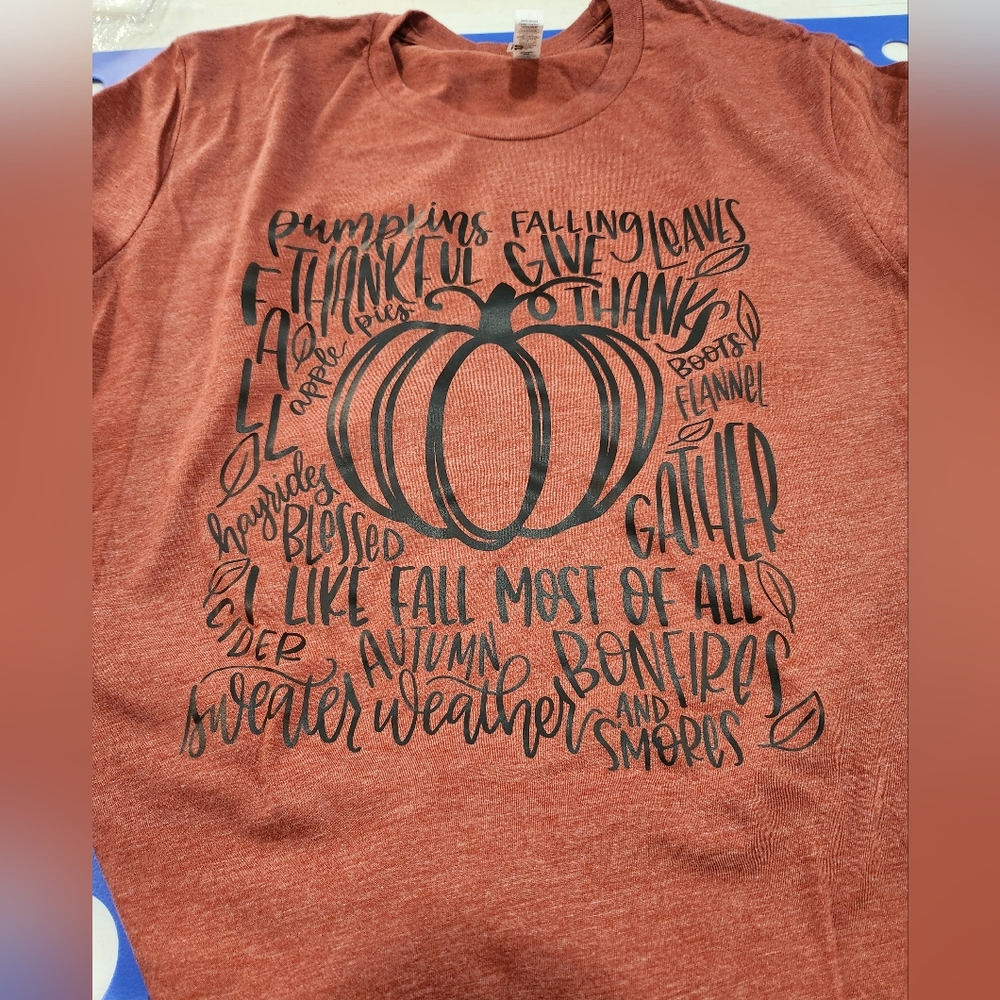 Fall Thankful Greateful Blessed Shirt